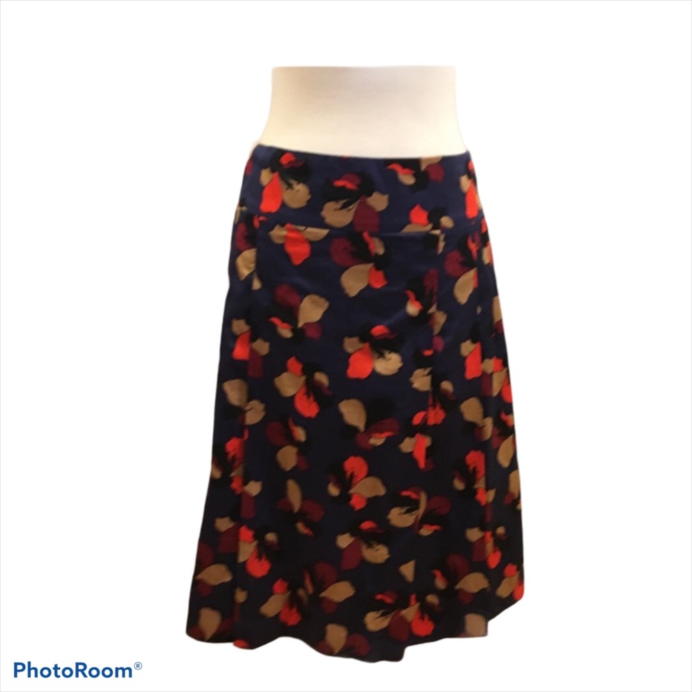 NWT Ann Taylor Factory Floral Pleated Skirt